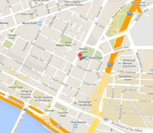 Eleven SEO Location - Pittsburgh, PA Map